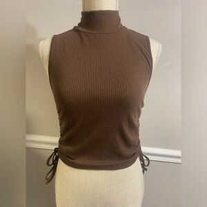 Zara Turtle-Neck Tank